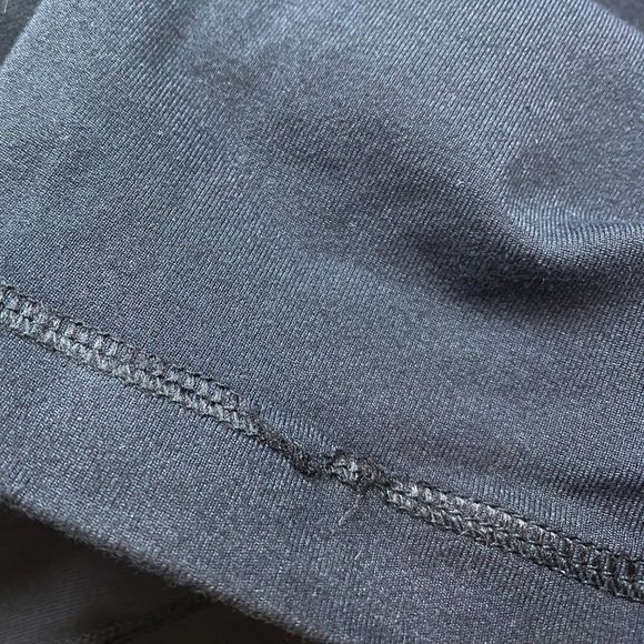 Vintage Lululemon Red/White/Black Groove Flare Yoga Pants - Size 8 TALL - Picture 9 of 10